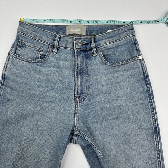 Everlane Women's Light Blue The Cheeky Bootcut Jean W25-26/L28.25 - Picture 9 of 13